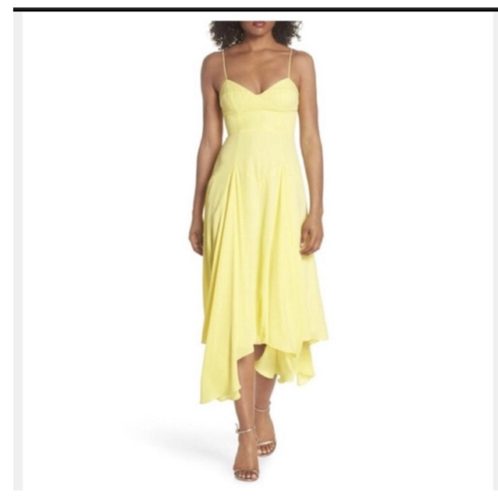 Fame and Partners Yellow Dress